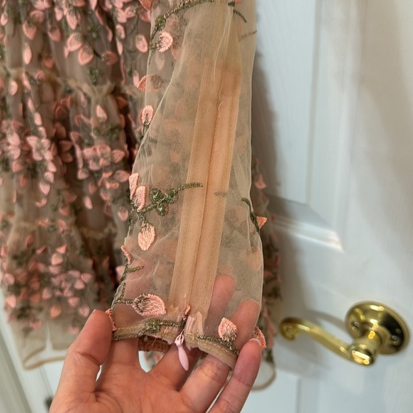 NWT Bronx and Banco Megan Rose Embroidered Mini Dress Size Small - Picture 7 of 16